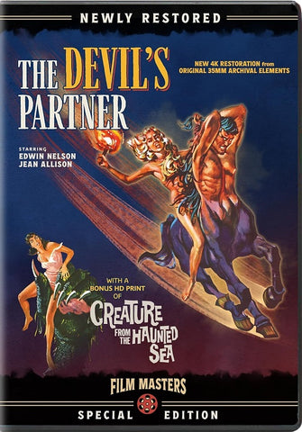 The Devils Partner + Creature From The Haunted Sea (Edgar Buchanan) New DVD