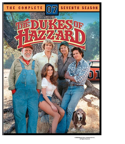 The Dukes of Hazzard Season 7 Seventh Complete Series Region 4 New DVD (6 Discs)