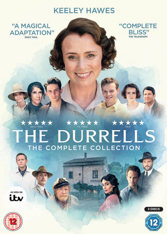 The Durrells The Complete Collection - Series 1 2 3 4 Season 8xDiscs Region 4