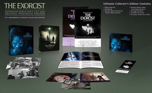 The Exorcist 50th Anniversary Collectors Edition 4K Ultra HD Steelbook NEW