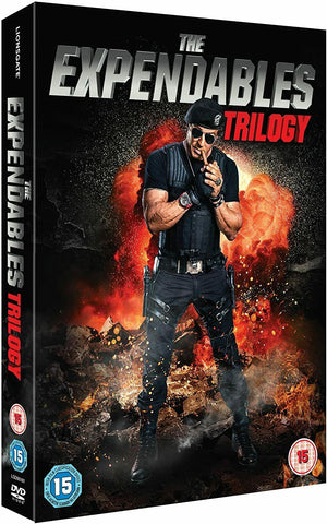 The Expendables 1 2 3 Trilogy One Two Three (Sylvester Stallone) Region 2 DVD