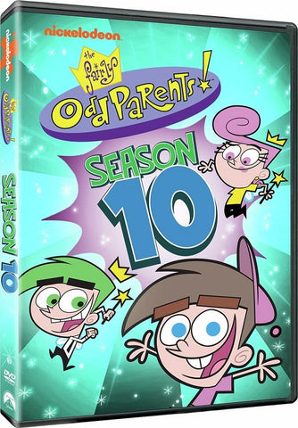 The Fairly OddParents Season 10 Series Ten Tenth (Tara Strong) New DVD Box Set