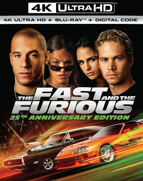 The Fast and the Furious 25th Anniversary Edition 4K Ultra HD Blu-ray Presale