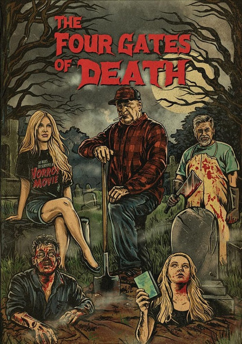 The Four Gates Of Death (Andras Boda) 4 New DVD Presale