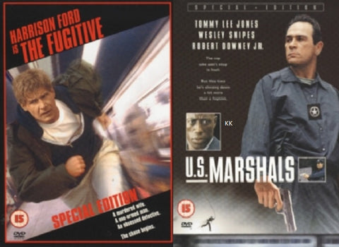 The Fugitive + US Marshals U.S. New Region 4 DVD