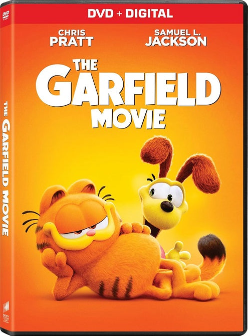 The Garfield Movie (Chris Pratt Samuel L. Jackson) New DVD + Digital