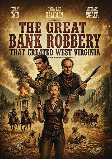 The Great Bank Robbery That Created West Virginia (Dean Cain) New DVD Presale