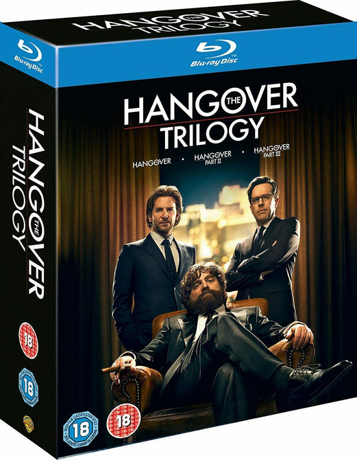 The Hangover Trilogy 1 2 3 (Bradley Cooper, Heather Graham) New Region B Blu-ray