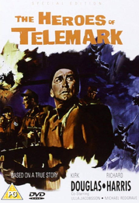 The Heroes Of Telemark Kirk Douglas FREE POST New DVD Region 2