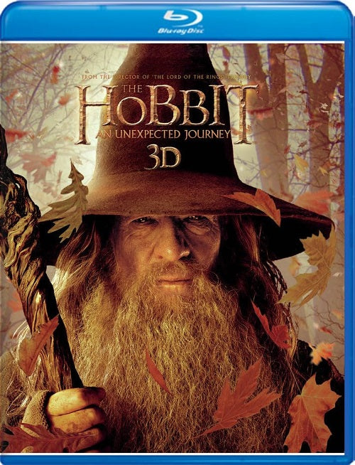 The Hobbit An Unexpected Journey (Ian McKellen) New 3D + Blu-ray Presale