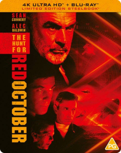 The Hunt for Red October Limited Edition 4K Ultra HD Region B Blu-ray Presale