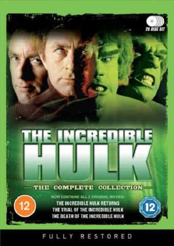 The Incredible Hulk Season 1 2 3 4 5 Complete Series Collection New DVD