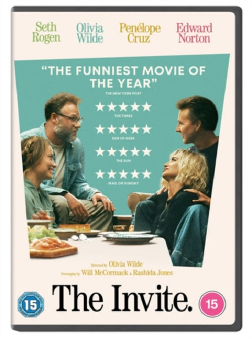 The Invite (Edward Norton Seth Rogen Olivia Wilde Penelope Cruz) DVD Presale