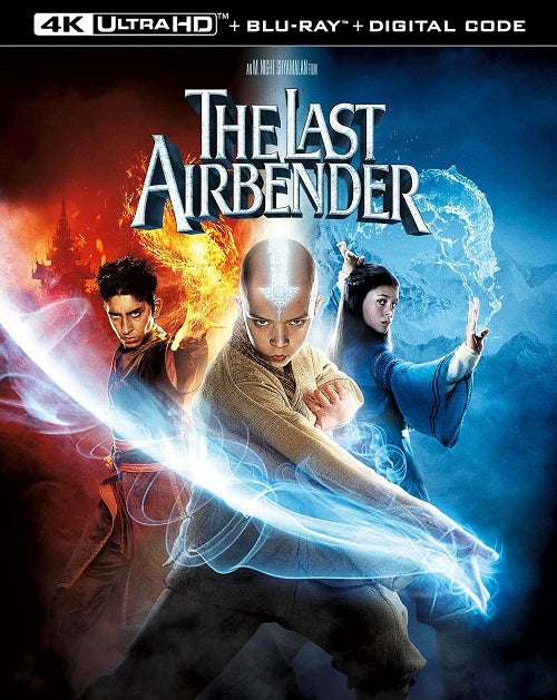 The Last Airbender (Noah Ringer Dev Patel) New 4K Ultra HD Blu-ray Presale