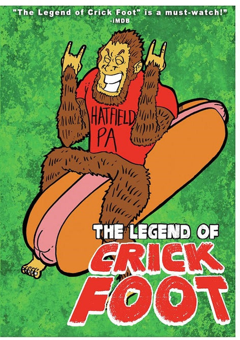 The Legend Of Crick Foot (Bone Jawnson Shannon Atkins) New DVD Presale
