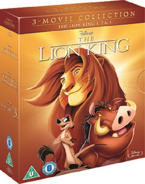 The Lion King Trilogy NEW  Region B Blu-ray Lion King 1 ,2 ,3 IN STOCK