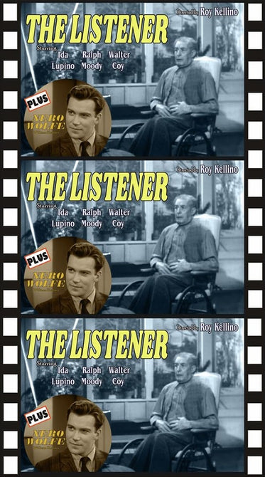 The Listener Plus Nero Wolfe Pilot (Ida Lupino Ralph Moody Kurt Kasznar) DVD