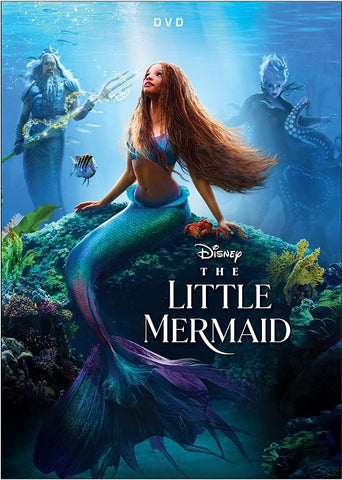 The Little Mermaid 2023 (Halle Bailey Daveed Diggs Jacob Tremblay) New DVD