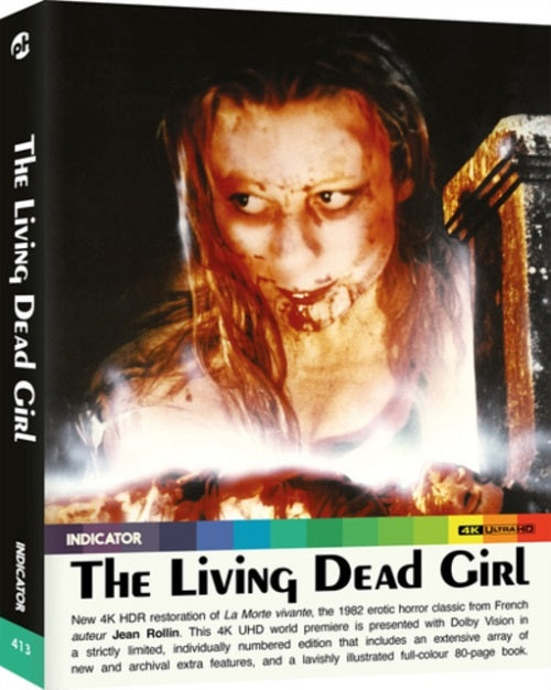 The Living Dead Girl Limited Edition New 4K Ultra HD Region B Blu-ray Presale