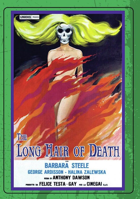 The Long Hair Of Death (Barbara Steele Halina Zalewska) New DVD