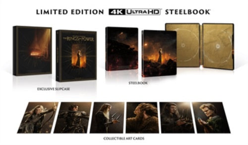 The Lord of the Rings Rings of Power Season 2 4K Steelbook Reg B Blu-ray Presale
