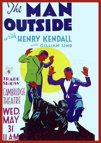 The Man Outside (Henry Kendall Louis Hayward Cyril Raymond) New DVD