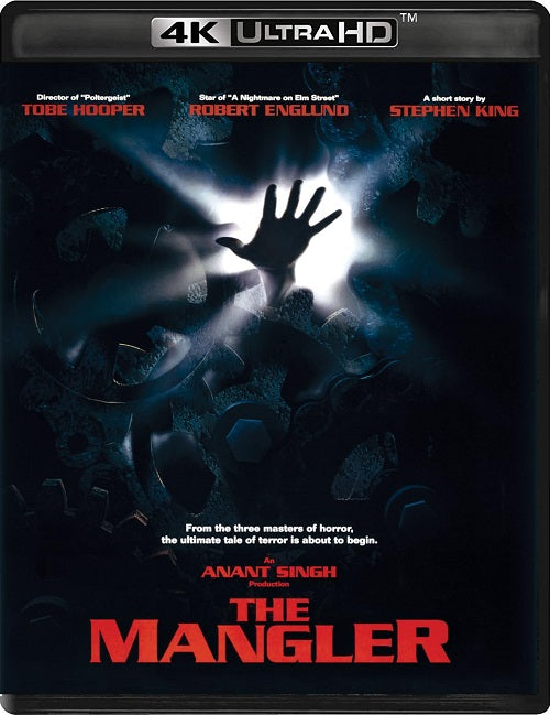 The Mangler (Robert Englund Ted Levine) New 4K Ultra HD Blu-ray Presale