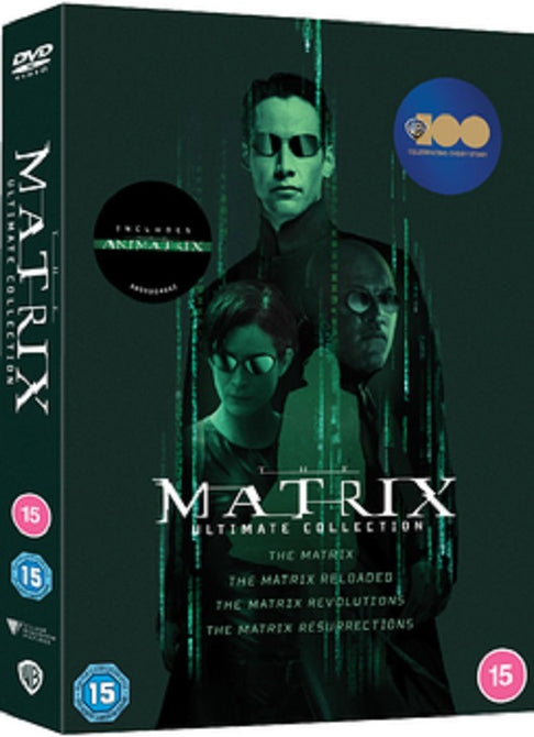 The Matrix Ultimate Collection 4 Films + Animatrix (Keanu Reeves) New DVD