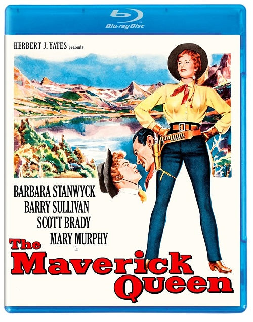 The Maverick Queen (Barbara Stanwyck Barry Sullivan) New Blu-ray Presale