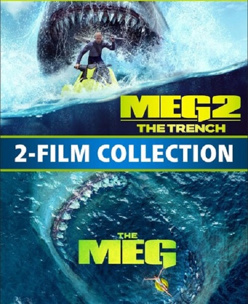 The Meg 2 Film Collection (Jason Statham Bingbing Li Rainn Wilson) New Blu-ray