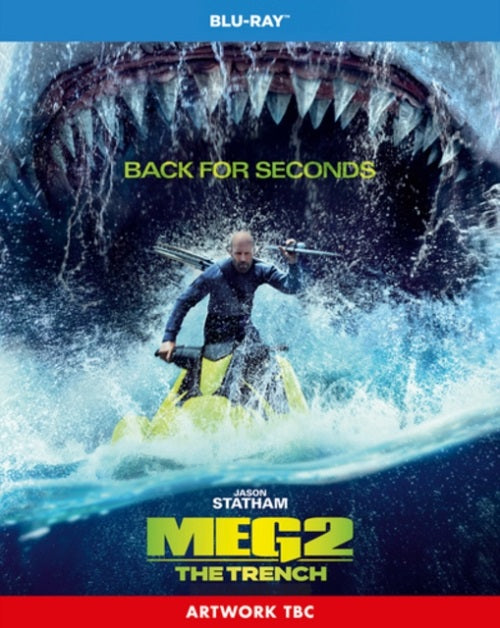 The Meg 2 (Jason Statham Sienna Guillory Cliff Curtis) Two Region B Bl ...