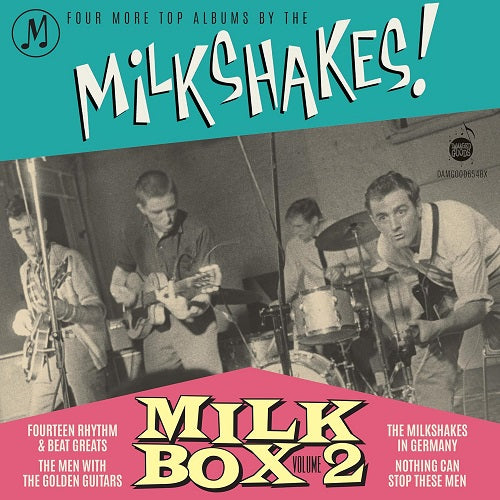 The Milkshakes Milk Box Volume 2 Vol Two 4 Disc New CD Presale
