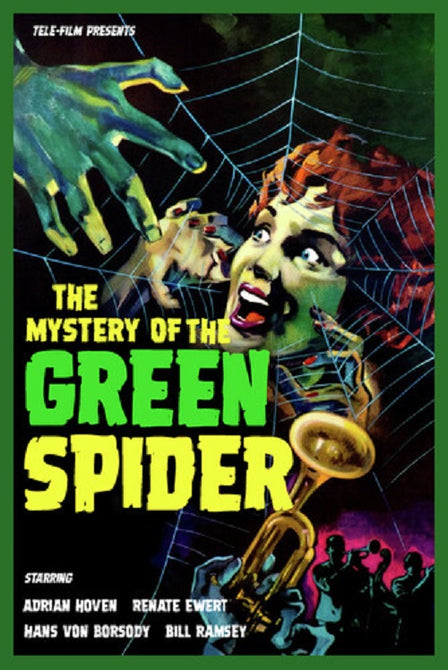 The Mystery of the Green Spider (Adrian Hoven) New DVD Presale