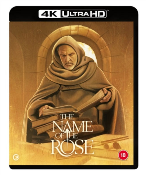 The Name of the Rose (Sean Connery) New 4K Ultra HD Reg B Blu-ray Presale