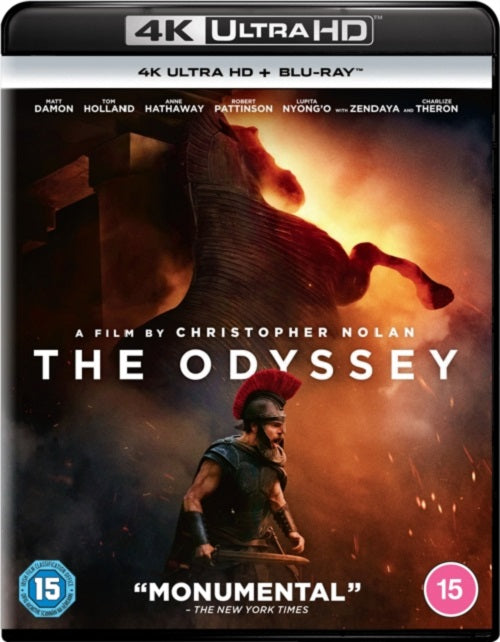 The Odyssey (Matt Damon Tom Holland Anne Hathaway) Region B Blu-ray Presale