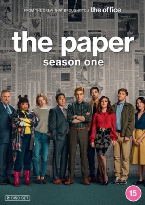The Paper Season 1 Series One First 2025 (Domhnall Gleeson) New DVD Presale