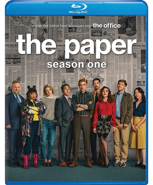 The Paper Season 1 Series One First (Domhnall Gleeson) New Blu-ray Presale
