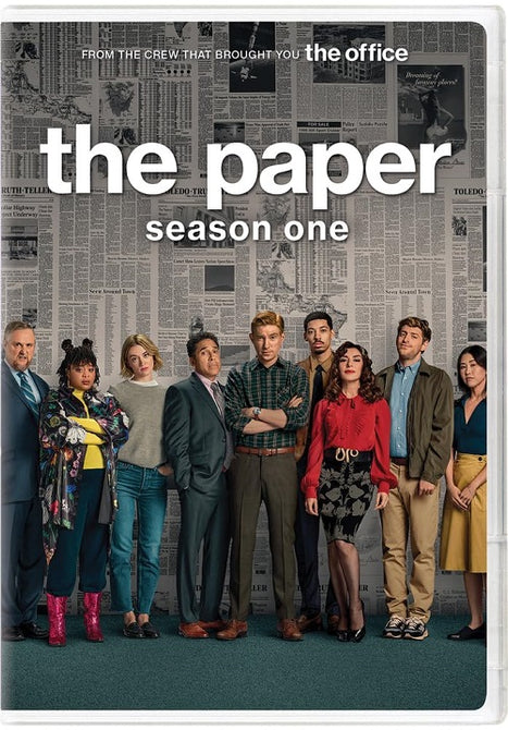 The Paper Season 1 Series One First (Domhnall Gleeson) New DVD Presale