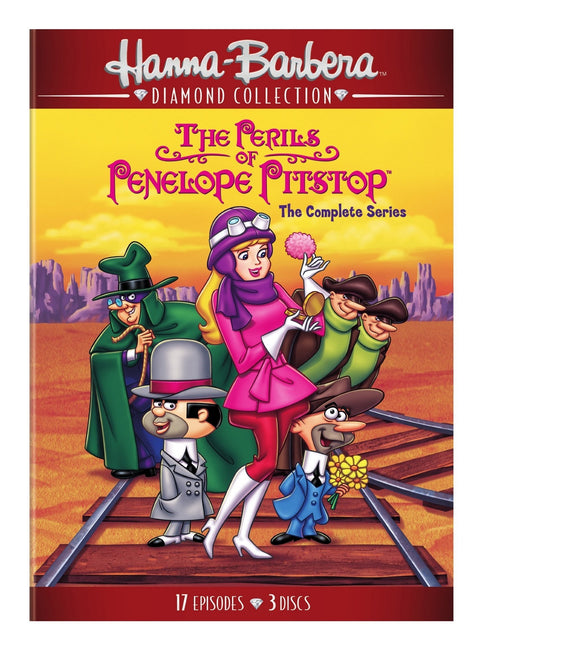 The Perils of Penelope Pitstop The Complete Series 3xDiscs Region 1 DVD