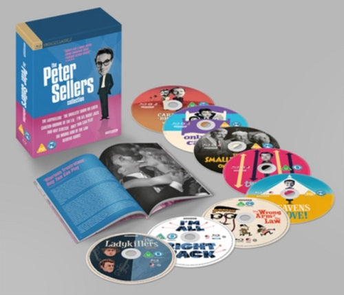The Peter Sellers Centenary Collection New Region B Blu-ray Box Set Presale