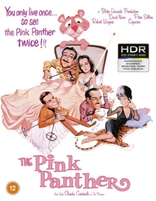The Pink Panther Limited Edition New 4K Ultra HD Region B Blu-ray Presale