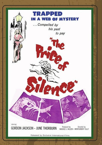 The Price Of Silence (Gordon Jackson June Thorburn Terence Alexander) New DVD