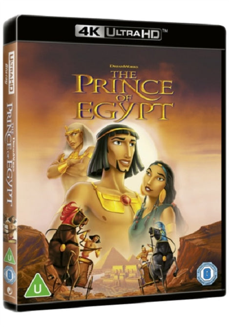 The Prince of Egypt 25th Anniversary Limited Edition 4K Ultra HD Reg B Blu-ray