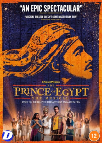 The Prince of Egypt The Musical (Luke Brady Liam Tamne Christine Allado) DVD