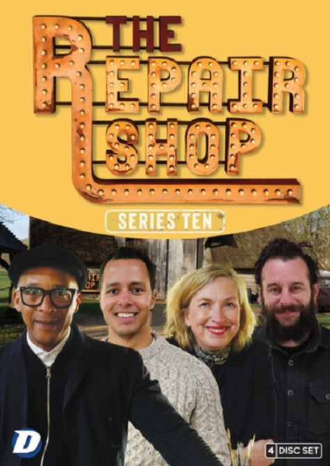 The Repair Shop Season 10 Series Ten Tenth (Jay Blades) New DVD Box Set