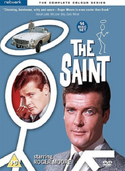 The Saint The Complete Colour Series (Roger Moore) New Region 2 DVD Box Set