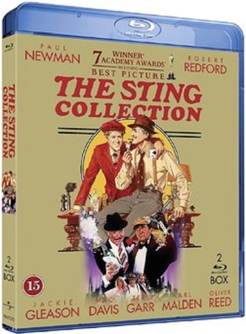 The Sting 1 and 2 (Paul Newman Robert Redford) One + Two New Region B Blu-ray