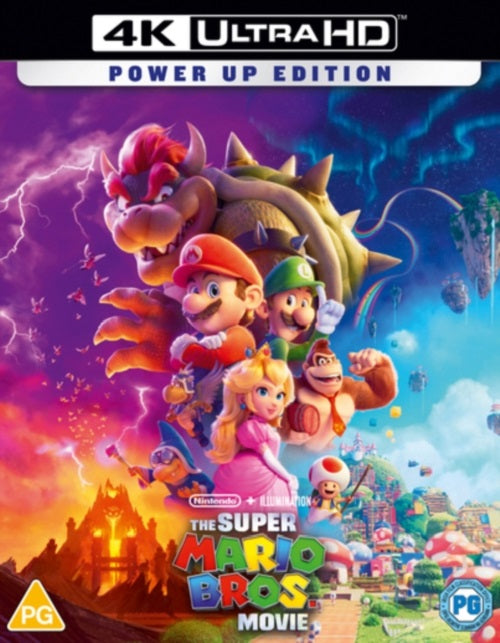 The Super Mario Bros Movie (Chris Pratt) New 4K Ultra HD Region B Blu-ray