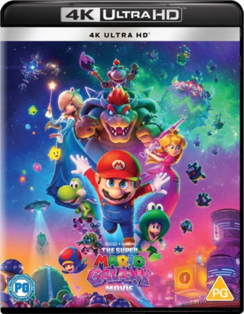 The Super Mario Galaxy Movie New 4K Ultra HD Region B Blu-ray Presale