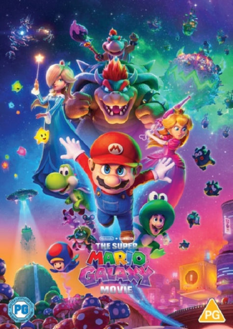 The Super Mario Galaxy Movie (Chris Pratt Anya Taylor-Joy) New DVD Presale